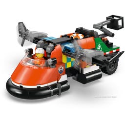 City - 60505 Kombinationsset mit Flugzeug, Wartungsfahrzeug und Luftkissenboot