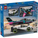 LEGO City - 60489 Düsenflieger vs. Rennauto