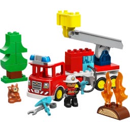 DUPLO - 10473 Fire engine with hose and fireman