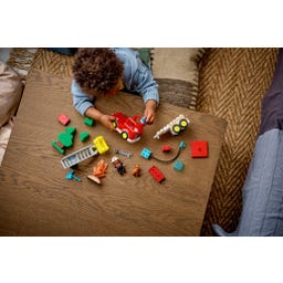 DUPLO - 10473 Fire engine with hose and fireman