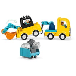 LEGO DUPLO - 10475 Baufahrzeuge – 3-in-1-Set