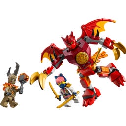 Ninjago - 71851 Kaijev bojni paket z zmajskim robotskim oklepom