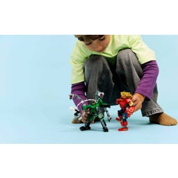 Marvel Super Heroes - 76338 Spopad v robotskih oklepih: Spider-Man proti Doc Ocku