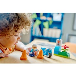 LEGO DUPLO - 10471 Blaues Polizeimotorrad