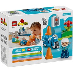 LEGO DUPLO - 10471 Blaues Polizeimotorrad