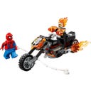 Marvel 76335 Spider-Man vs. Ghost Rider auf seinem Motorrad