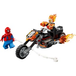 Marvel 76335 Spider-Man vs. Ghost Rider auf seinem Motorrad