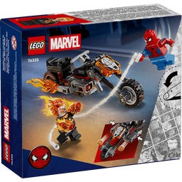 Marvel 76335 Spider-Man vs. Ghost Rider auf seinem Motorrad