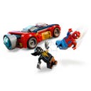 Marvel - 76336 Auto di Spider-Man vs. Venomized Wolverine