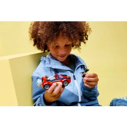 Marvel - 76336 Auto di Spider-Man vs. Venomized Wolverine