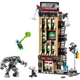 Marvel - 76342 Spider-Man vs. Mysterio: il Daily Bugle