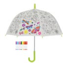 Colouring Umbrella, Flowers & butterflies