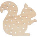 Esschert Design Holz Blumensammler Eichhörnchen