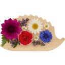 Esschert Design Houten Bloemenverzamelaar - Egel - 1 Stuk