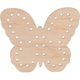 Esschert Design Portafiori in Legno - Farfalla