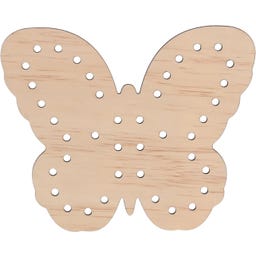 Esschert Design Portafiori in Legno - Farfalla - 1 pz.