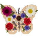 Esschert Design Houten Bloemenverzamelaar - Vlinder - 1 Stuk