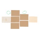 Esschert Design Houten Bloemenpers - 1 Stuk
