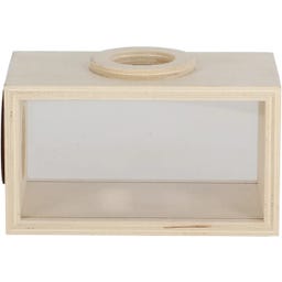 Esschert Design Postaja za opazovanje žuželk - 1 k.