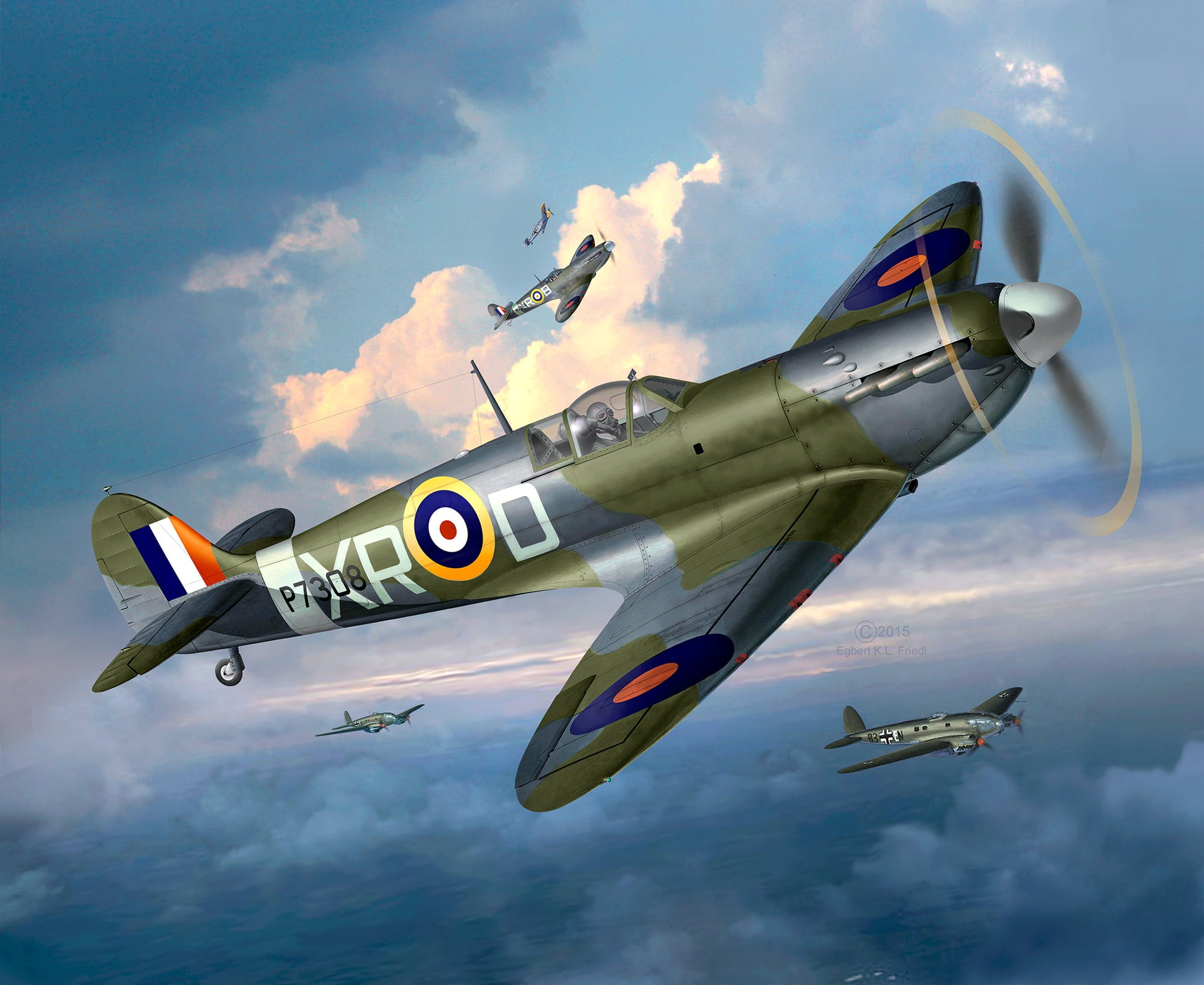 Revell Supermarine Spitfire Mk.II - 1 Stk