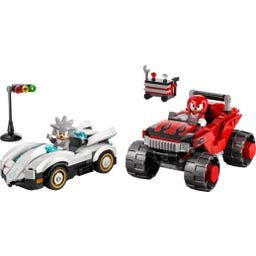 Sonic - 77118 Silvers bil vs. Knuckles monstertruck