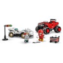 Sonic - 77118 Silvers bil vs. Knuckles monstertruck