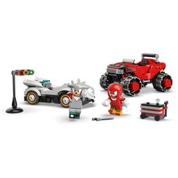 Sonic - 77118 Silvers bil vs. Knuckles monstertruck