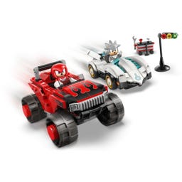 Sonic - 77118 Silvers bil vs. Knuckles monstertruck