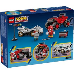 Sonic - 77118 Silvers bil vs. Knuckles monstertruck