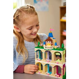 Disneyjeve princese - 43291 Mini princeski Belle in Tiana s svojim gradom