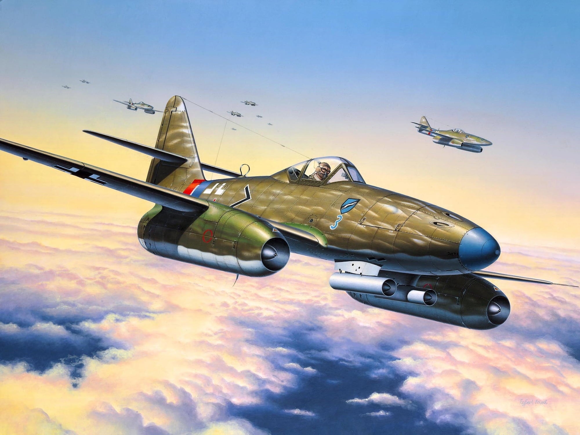 Revell Messerschmitt Me 262 A-1a - 1 pz.