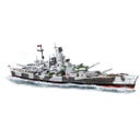Cobi BATTLESHIP TIRPITZ Scale: 1:300