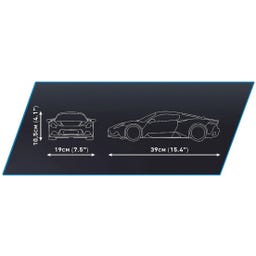 Cobi MASERATI MC20 Scale 1:12