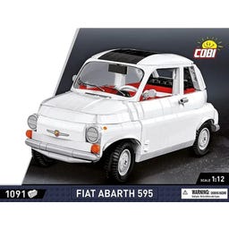 Cobi 1965 Fiat 500 Abarth Scale 1:12