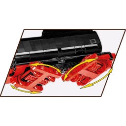 Cobi DR BR  52 Steam Locomotive Scale 1:35