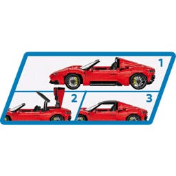 Cobi Maserati MC 20 Cielo Scale 1:12