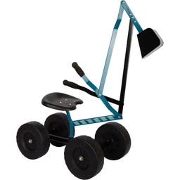 Small Foot Bagger mit Rädern blau - 1 Stk