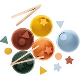 Small Foot Montessori sorteringsspel med t&aring;ng