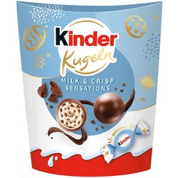 Kinder Bouchées de Chocolat - Lait et Crisps - 90 g