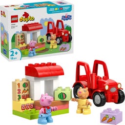 DUPLO® - 10468 Peppa Pig Traktor & Marktstand - 1 Stk