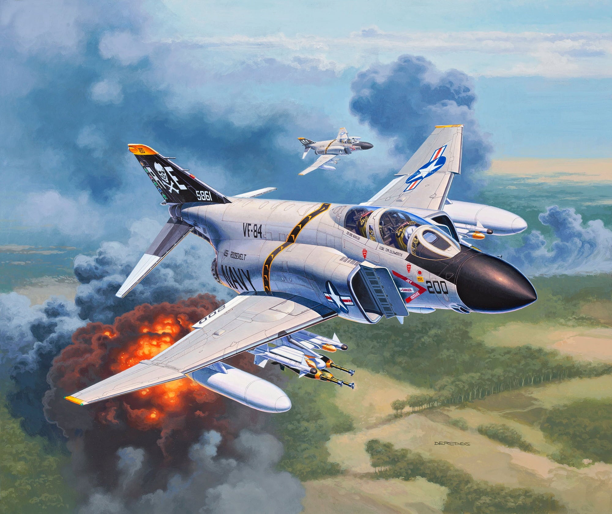 Revell F-4J Phantom II - 1 Stk