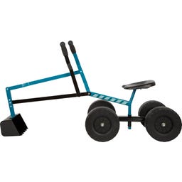 Small Foot Bagger mit Rädern blau