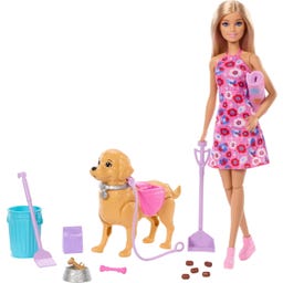 Barbie Malibu Hundespaziergang Spielset - 1 Set