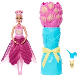 Barbie Flower Surprise Puppe - pinke Tulpe