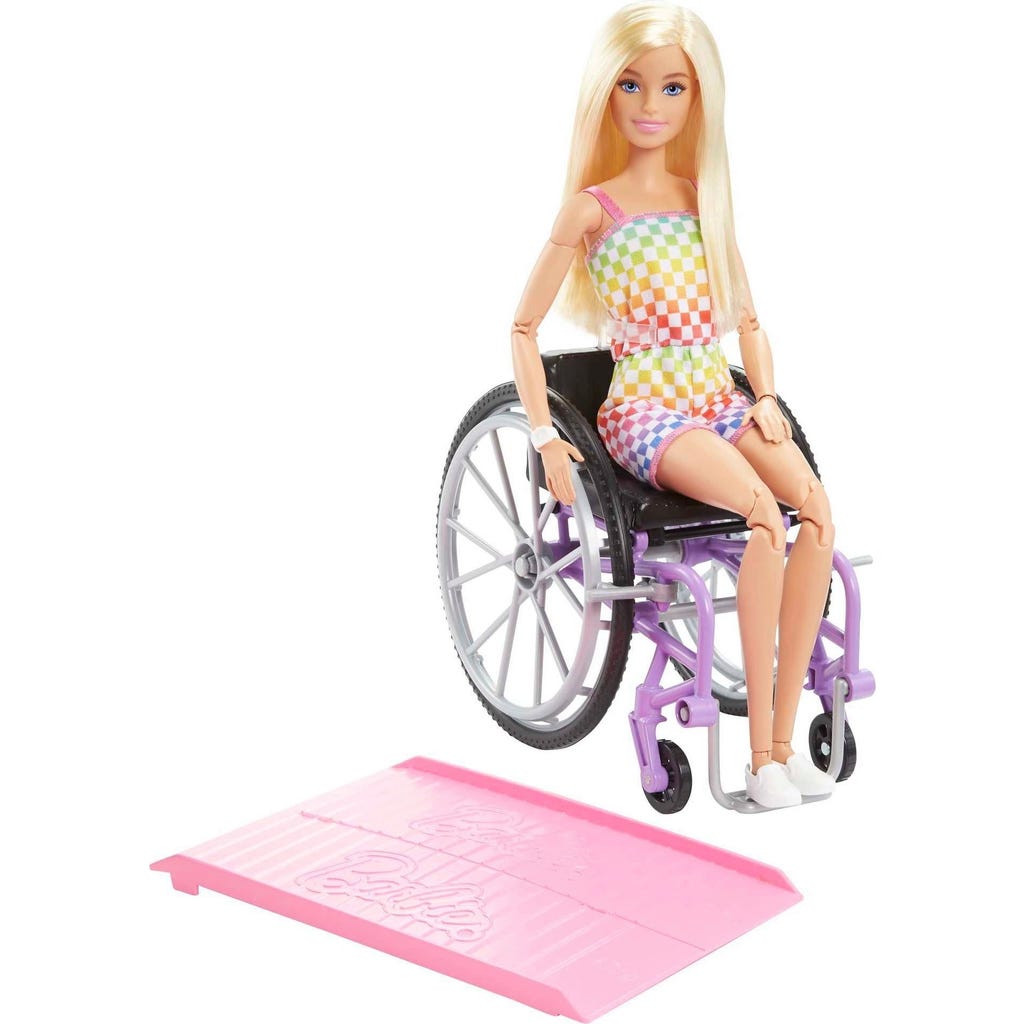 Barbie Fab Pop In Rolstoel - afbeelding 2