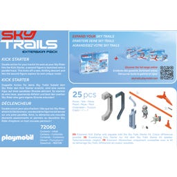 PLAYMOBIL 72060 Sky Trails - Avviamento a pedale - 1 pz.