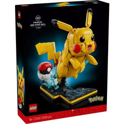 LEGO Pokémon - 72152 Pikachu & Pokéball - 1 Stk