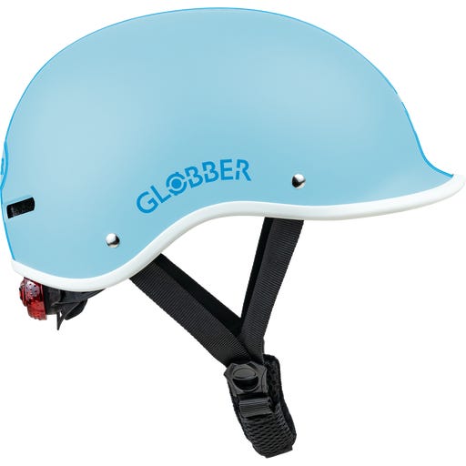 baby blue bike helmet Helmets Unisex AERO PLUS BARDIANI Shiny Bondi - Scooter Lightblue Keep your child safe when riding around the park Toddler Helmet | Boys &