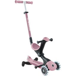 GLOBBER GO-UP DELUXE LIGHTS ECO 360, avec Roues Lumineuses - fruits des bois