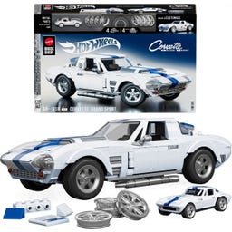 Hot Wheels Brick Shop Elite Serie Corvette - 1 Stk